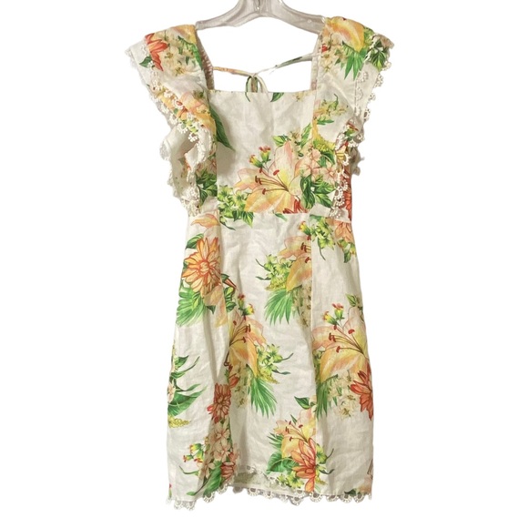 FARM Rio Dresses & Skirts - FARM Rio Denyse Linen Mini Dress New Size Extra Small